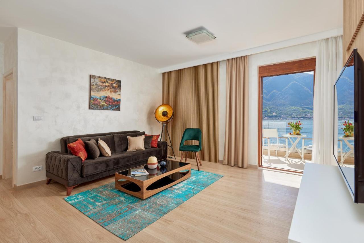Apartment Noa With Sea View 科托尔 外观 照片