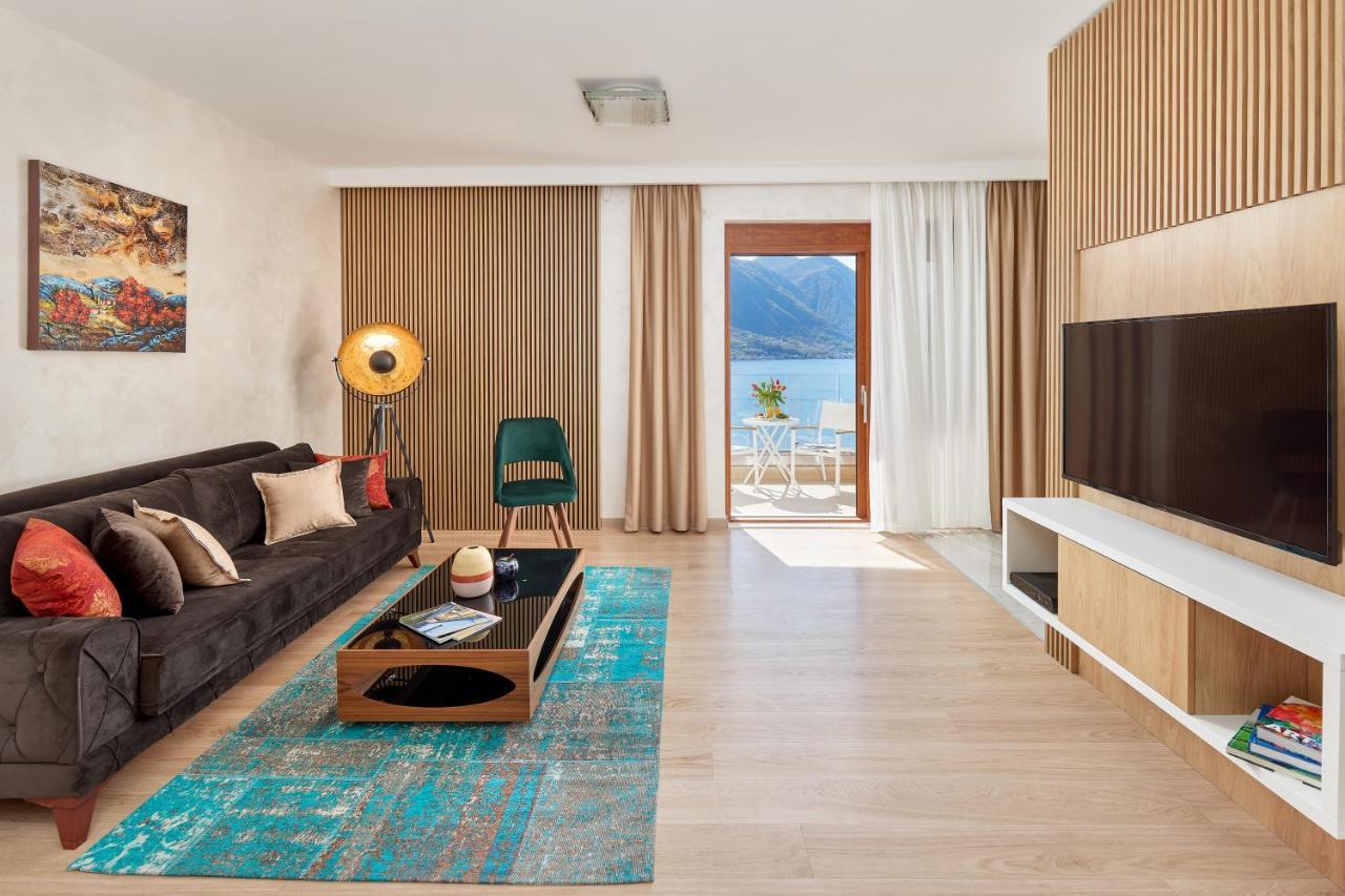 Apartment Noa With Sea View 科托尔 外观 照片